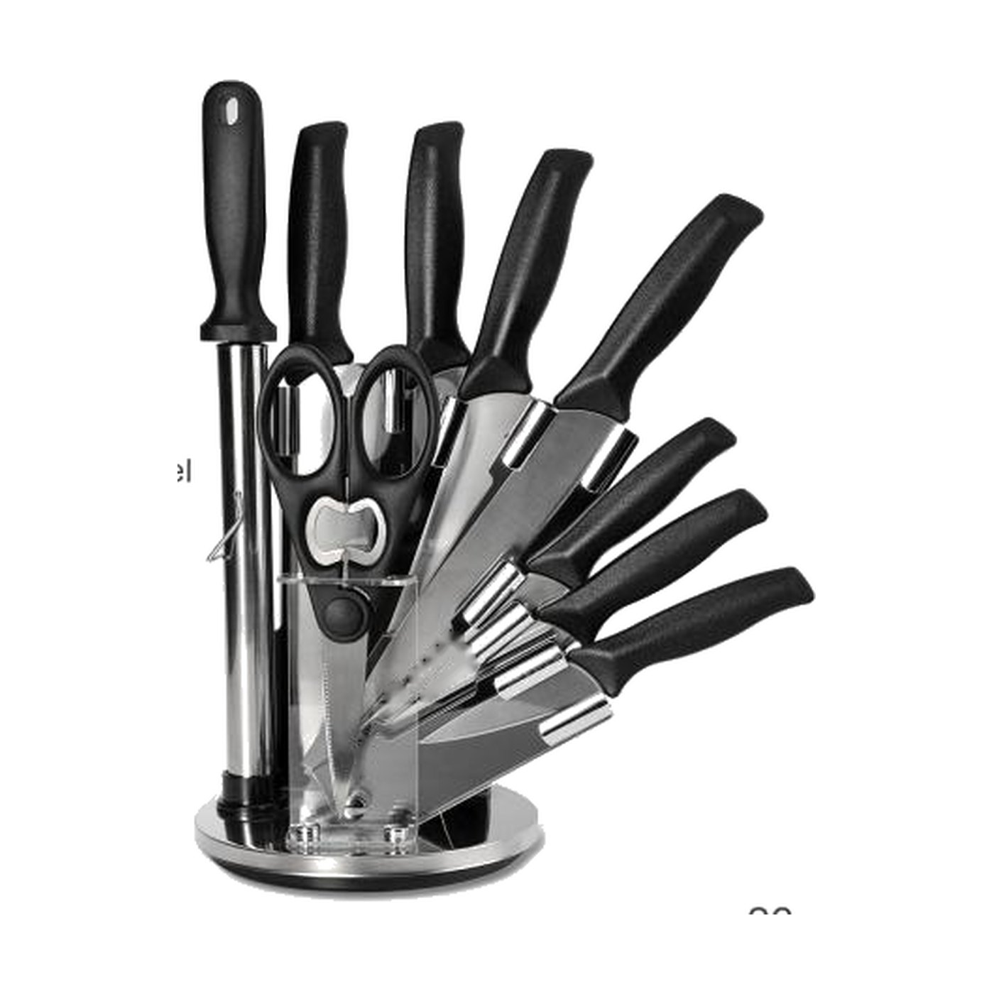 Rotating knife stand set · W-8943